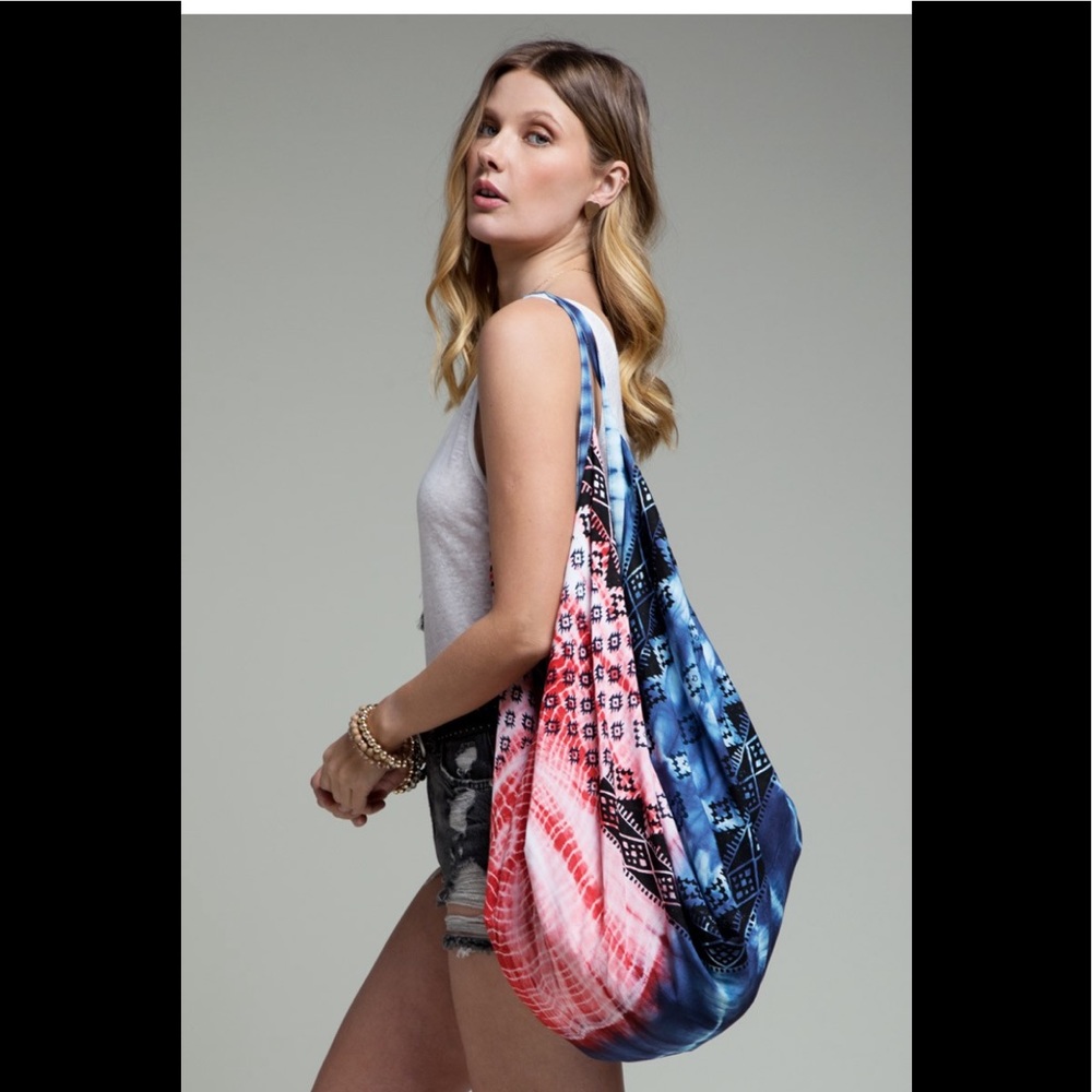 “Ruggine” Beach Bag Zippered Boho Hippie Tote Market Bag